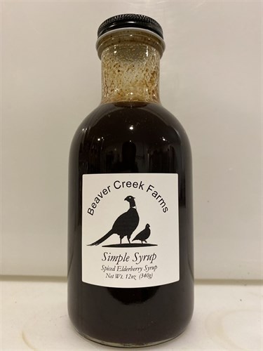 Spiced Elderberry Syrup