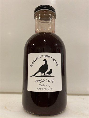 Chokecherry Simple Syrup